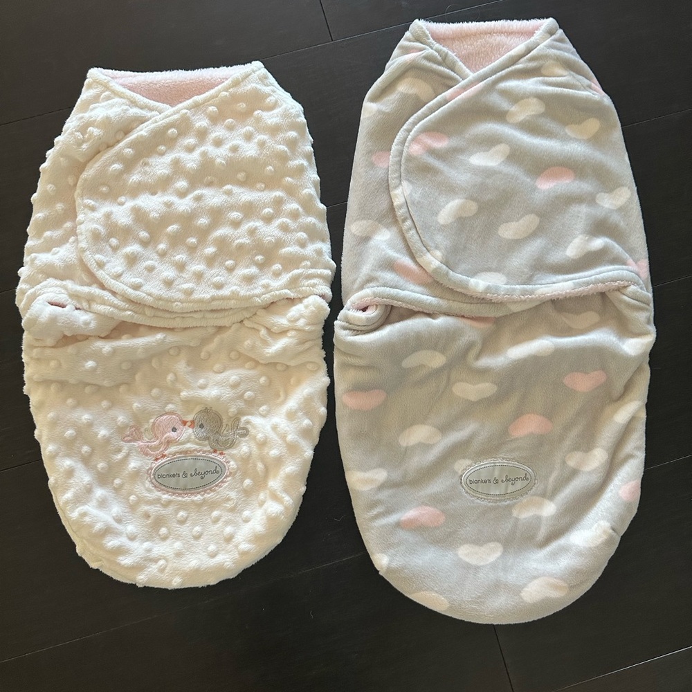 Warm Fur Sleep Swaddle Blanket